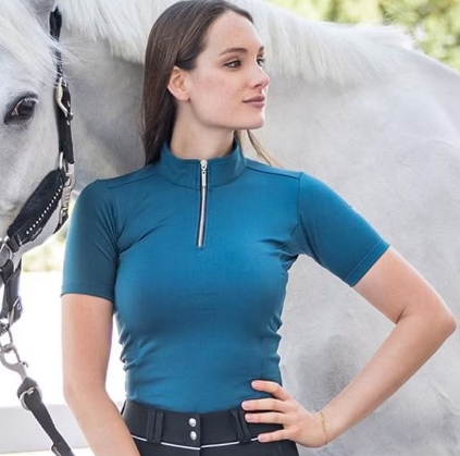 short sleeve horse riding tops