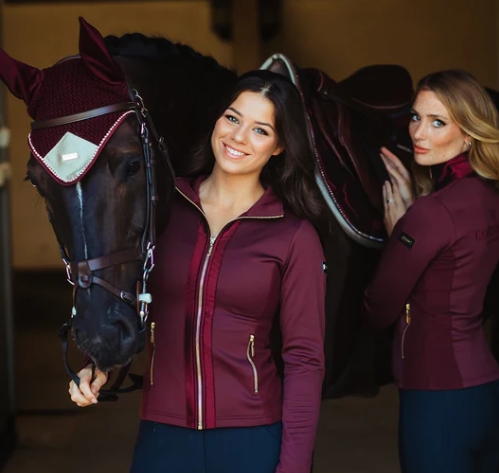 equestrian stockholm merlot crystal