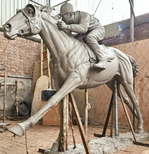 Draft Horse realism vs abstraction in sculpture design