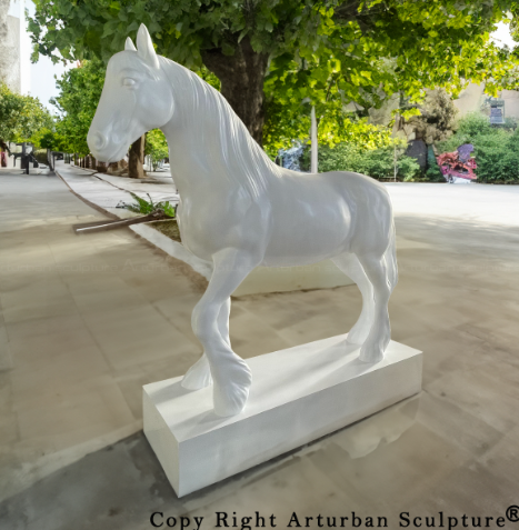 Draft Horse large scale outdoor art installation ideas